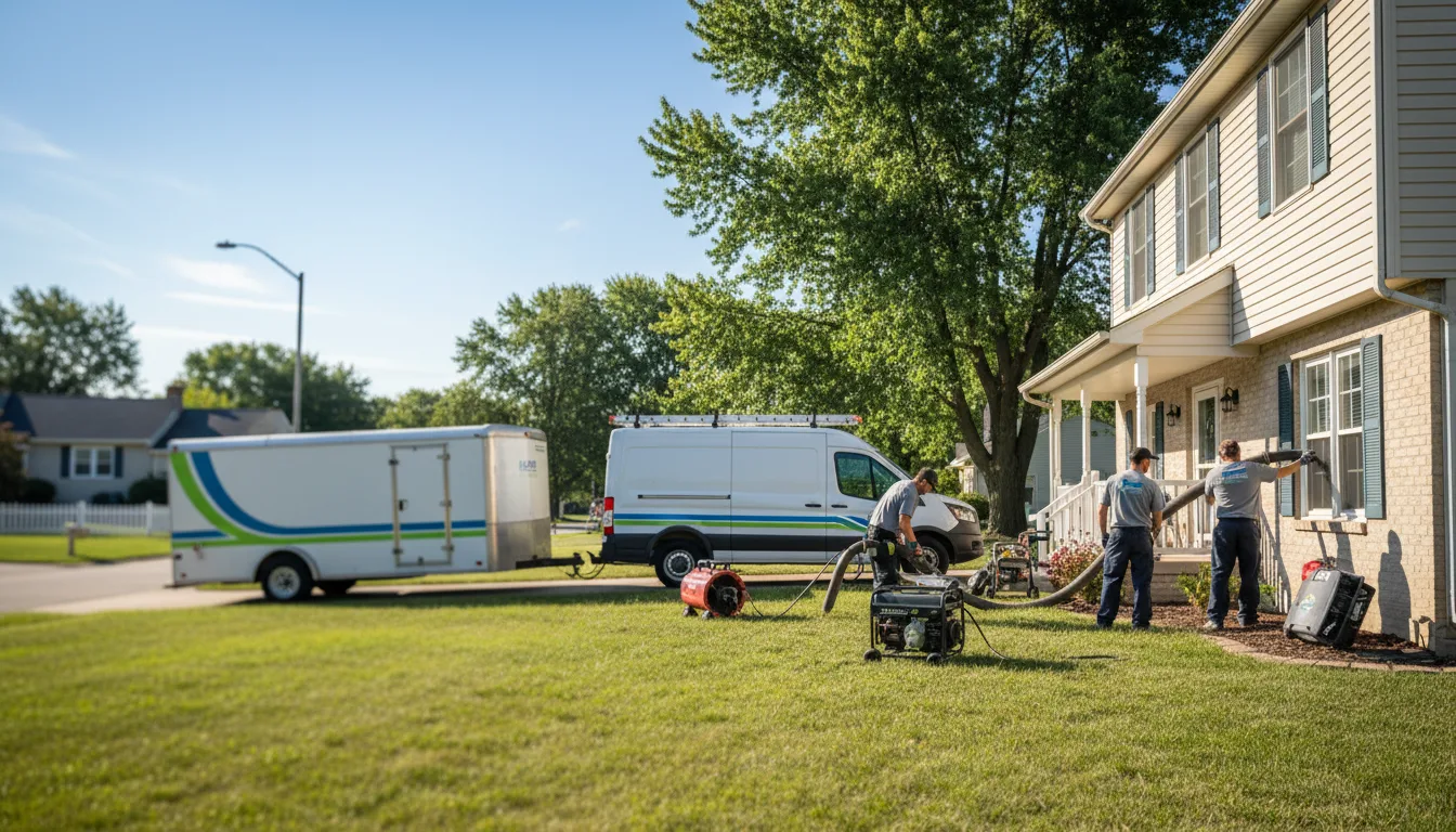 Flooded Basement Restoration And Cleanup With Repair in Hinsdale, MT near me